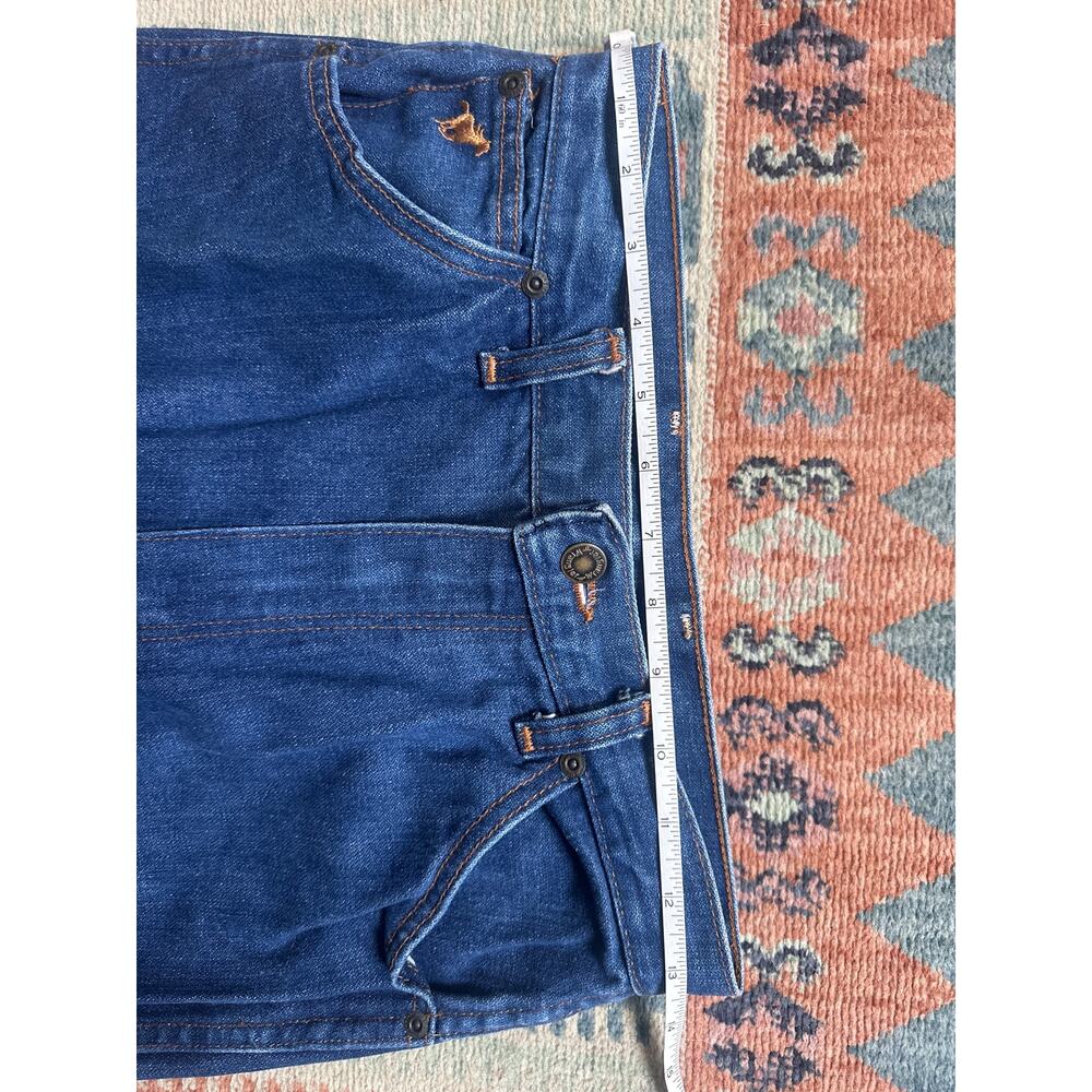 Vintage Wrangler Junior Fit Pony Pocket Jeans 27x30 USA Western 1970's Small - Picture 14 of 15